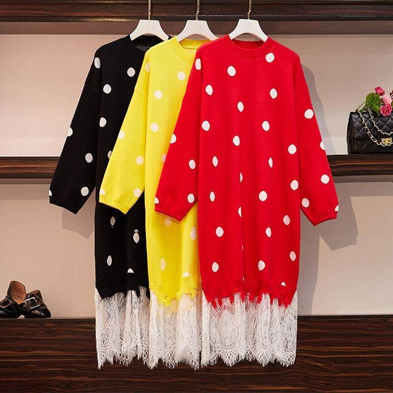 robe longue dentelle femme