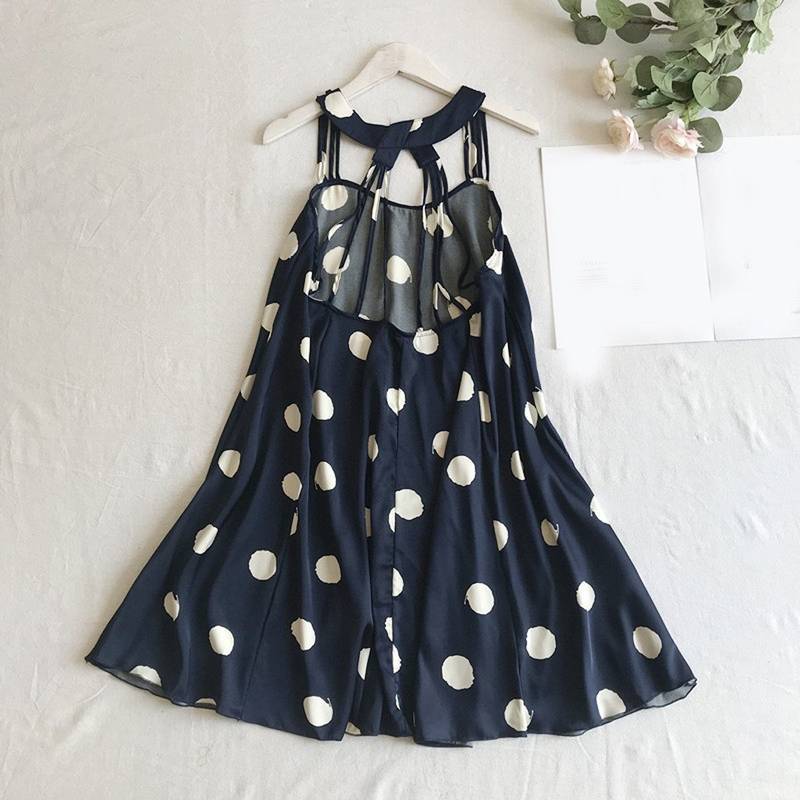 chemise de nuit sans manche