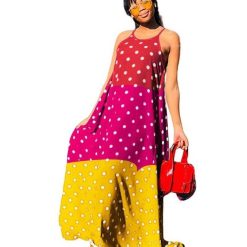 Robe D Ete A Pois Longue Fluide