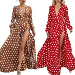 Robe D Ete A Pois Tunique Longue