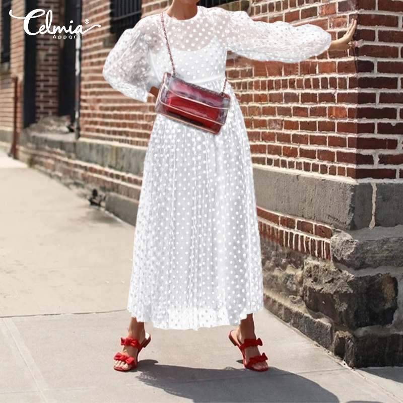 robe dentelle longue
