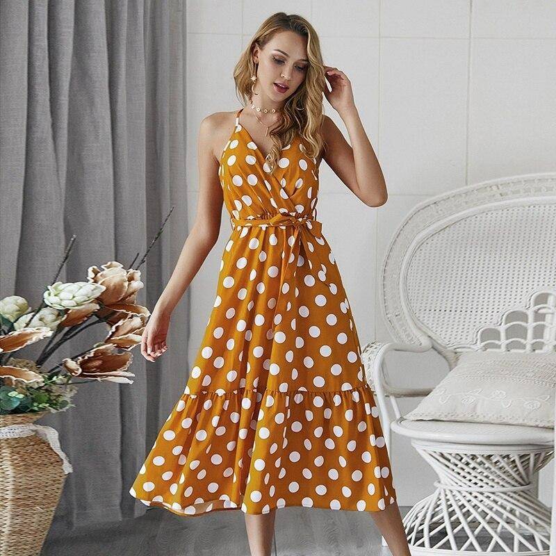 robe mi longue boheme