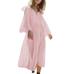 Robe A Pois Grande Taille Tunique Plage