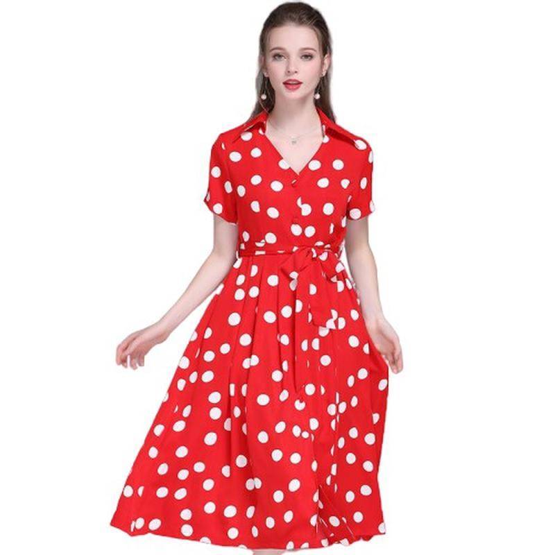 robe longue boheme rouge