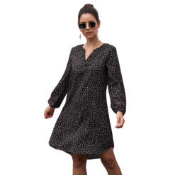 Robe Midi À Pois