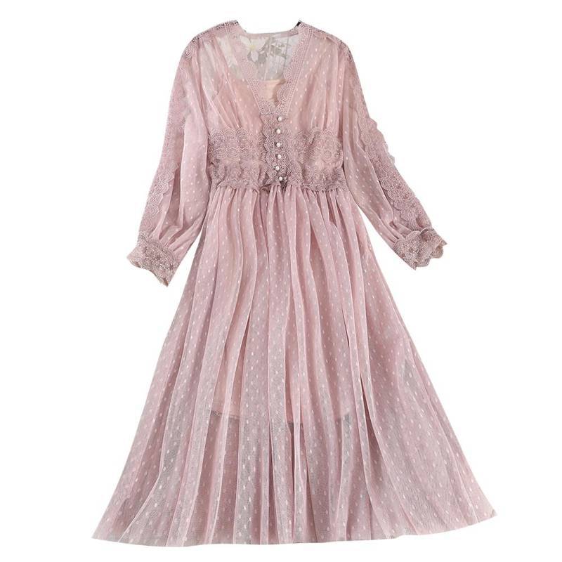 robe en dentelle en anglais