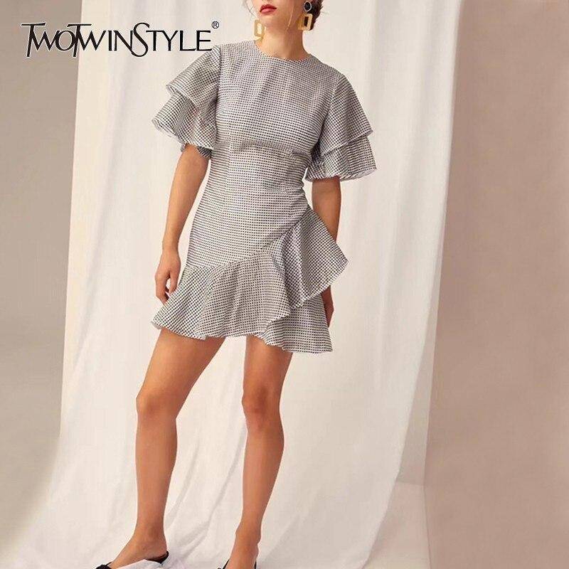 patron robe asymetrique femme