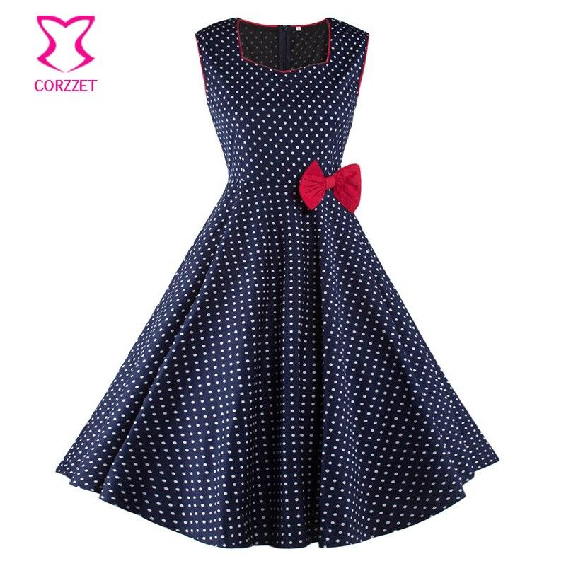 Robe à Pois##Robe à Pois soirée taille - coccinelle-paradis