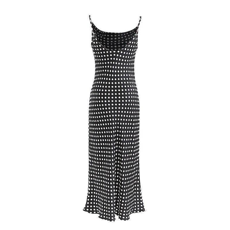 robe longue bretelles croisees dos