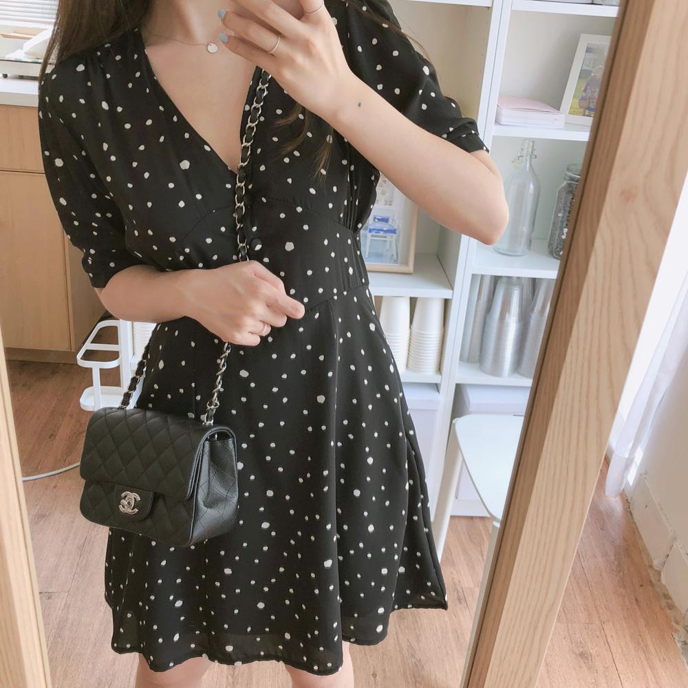 robe noire a pois blancs la redoute