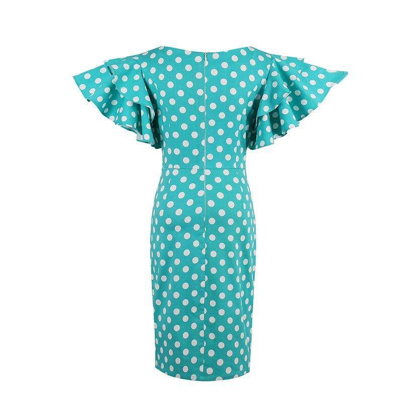 robe courte bleu marine