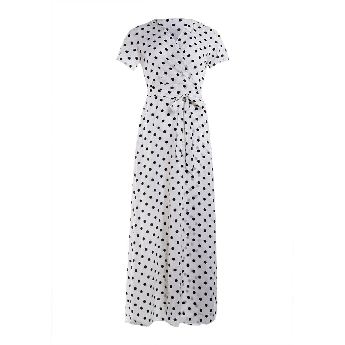 Robe à Pois##Robe à Pois longue d'été Plage - coccinelle-paradis
