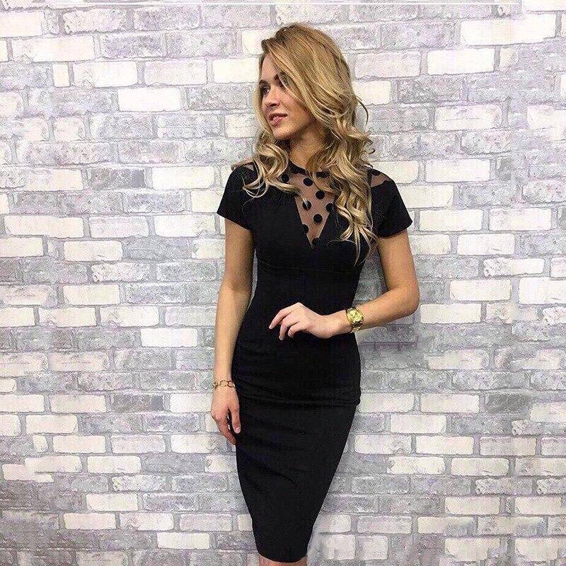 robe noir courte bustier