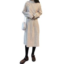 Robe A Pois Vintage Chemises Chic Femme