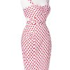 Robe Été Dos Nu De Soirée À Pois