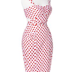 Robe Été Dos Nu De Soirée À Pois
