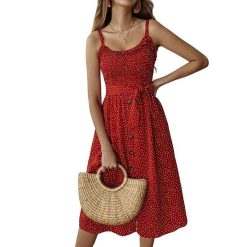 Robe A Pois Vintage Femme