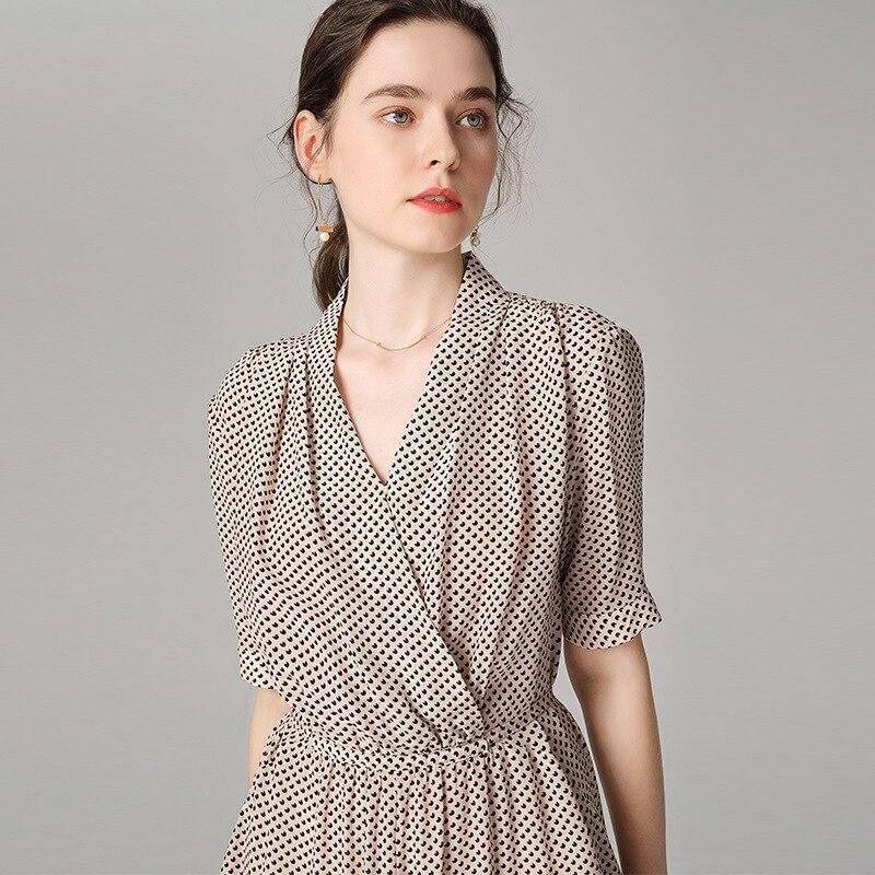 robe tunique soie