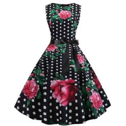 Robe D Ete A Pois De Soiree Grande Taille Belgique