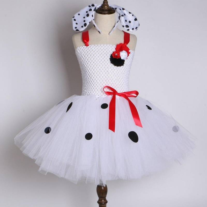 robe mouchoir de tulle fille
