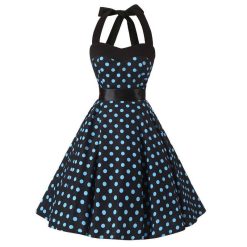 Robe A Pois Grande Taille Tunique Vintage