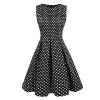 Robe À Pois Courte Pull Manches Courte