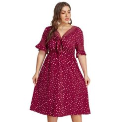 Robe Dentelle Rouge