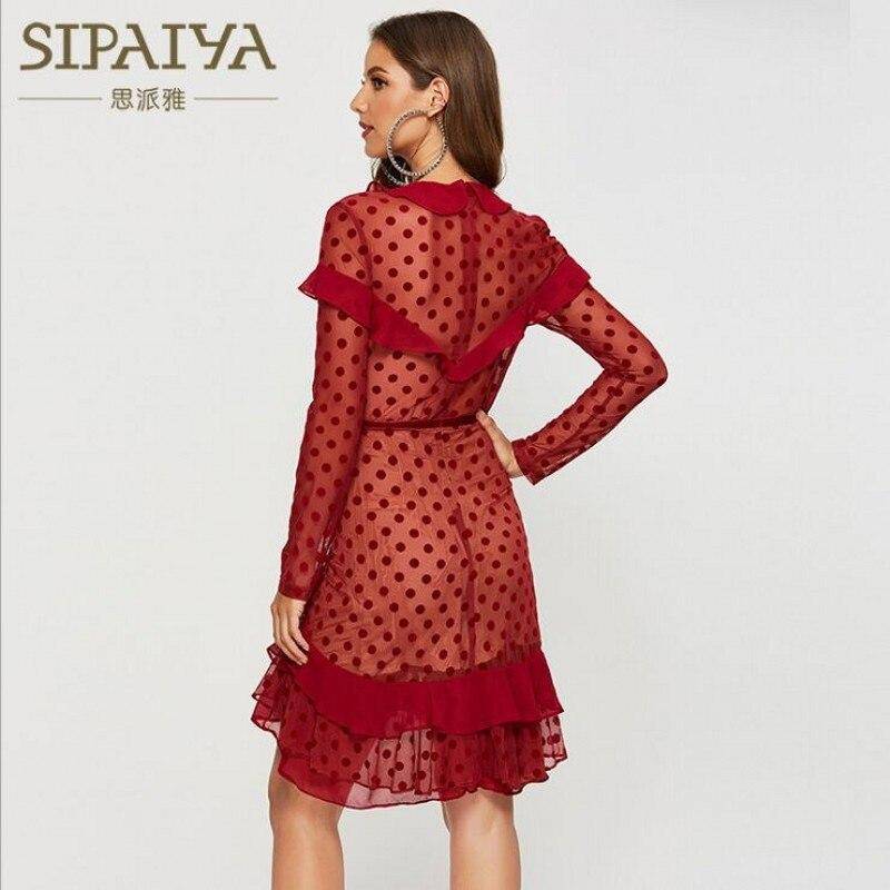 longue robe rouge