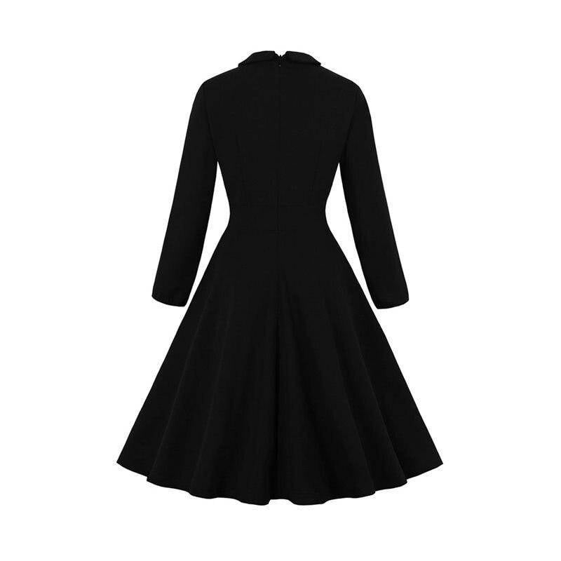 robe dentelle noire