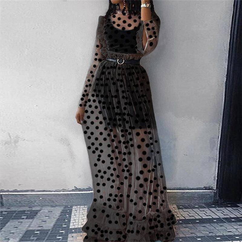 robe cocktail longue