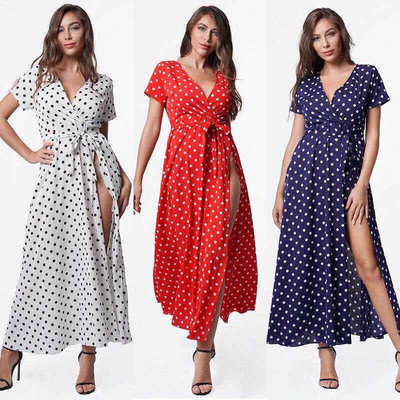 Robe à Pois#robe pois american vintage#Robe à Pois American Vintage - coccinelle-paradis