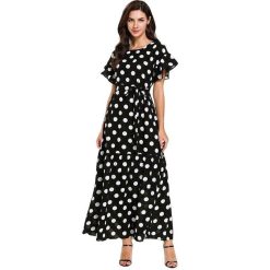 Robe Bleu Marine Vintage