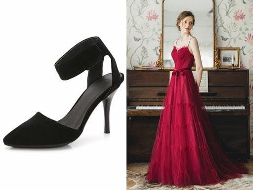 Quelles Chaussures Avec Une Robe Rouge ?