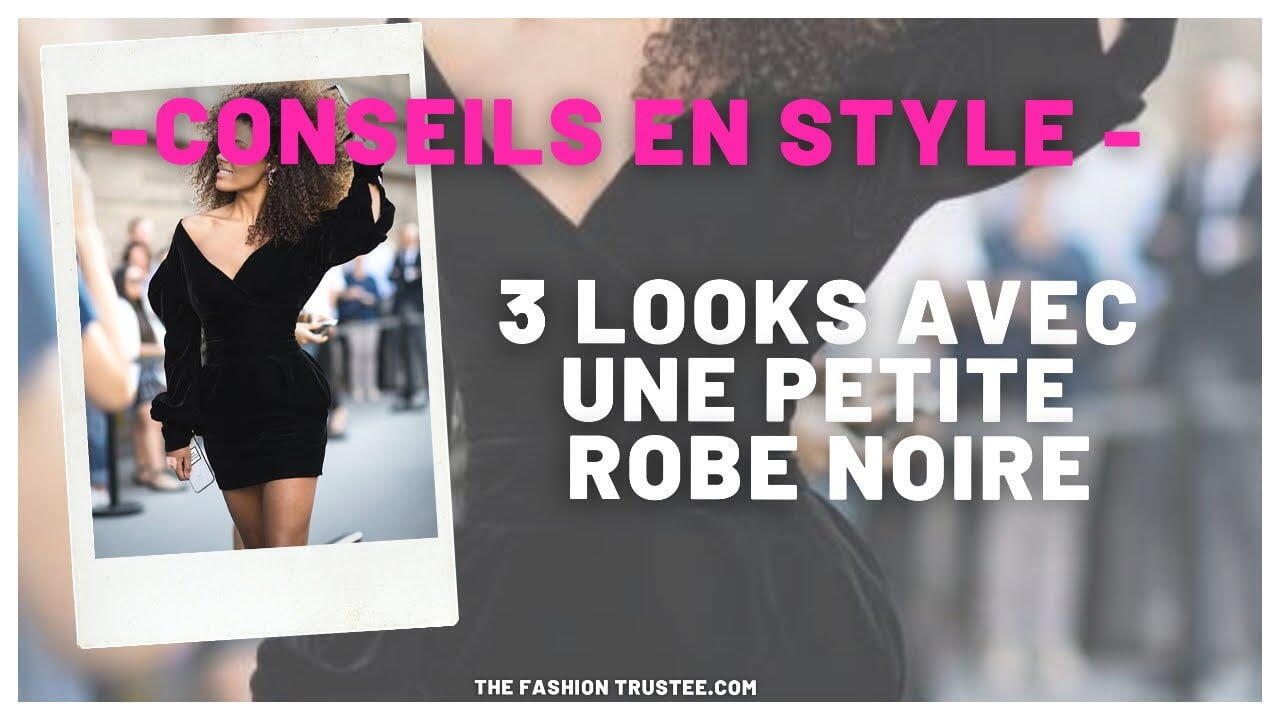 Que Porter Avec Une Robe Noire Sans Manche En Hiver ?