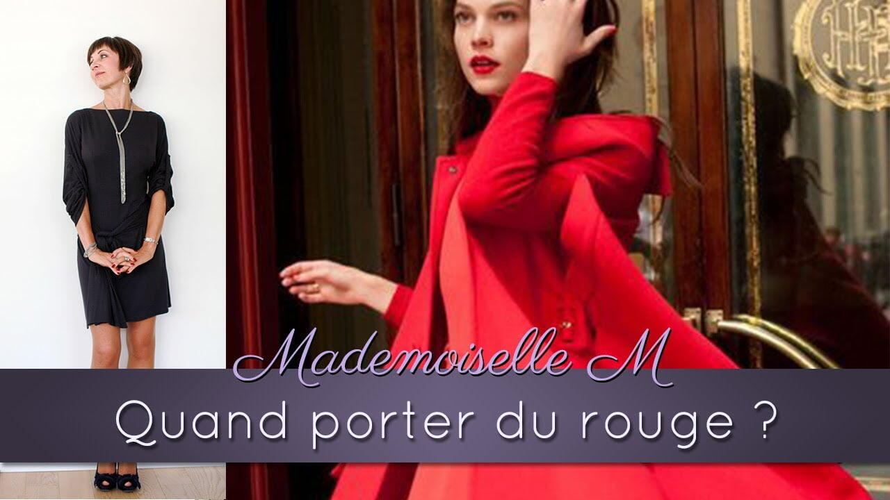 Quelle Veste Mettre Avec Une Robe Rouge ?
