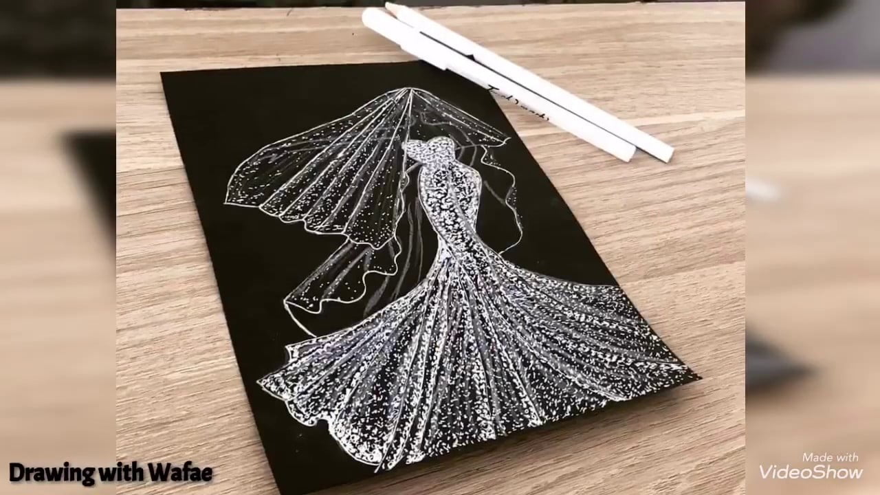 Comment Dessiner Une Robe De Mariée ? Comment Dessiner Une Robe De Mariée ?