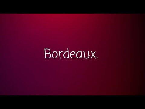 Quelle Couleur Associer Avec Une Robe Bordeau ? Quelle Couleur Associer Avec Une Robe Bordeau ?