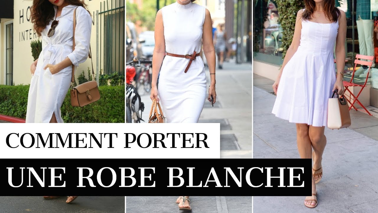 Que Porter Avec Une Robe Blanche ? Que Porter Avec Une Robe Blanche ?