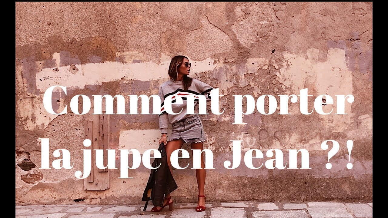 Comment Porter Une Jupe En Jean L Hiver