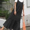 ZANZEA-Robe d'été à bretelles à volants pour femmes, robe d'été à bretelles baggy, robe décontractée, imprimé à pois, robe de vacances éducative, robe trapèze pour femme 1
