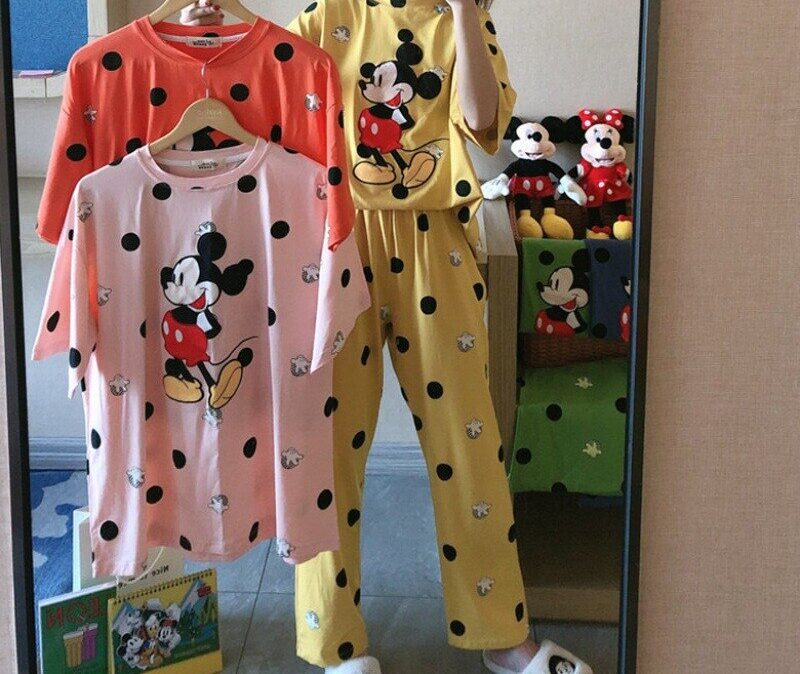 Disney TureDot Pyjama Femme Été Maison