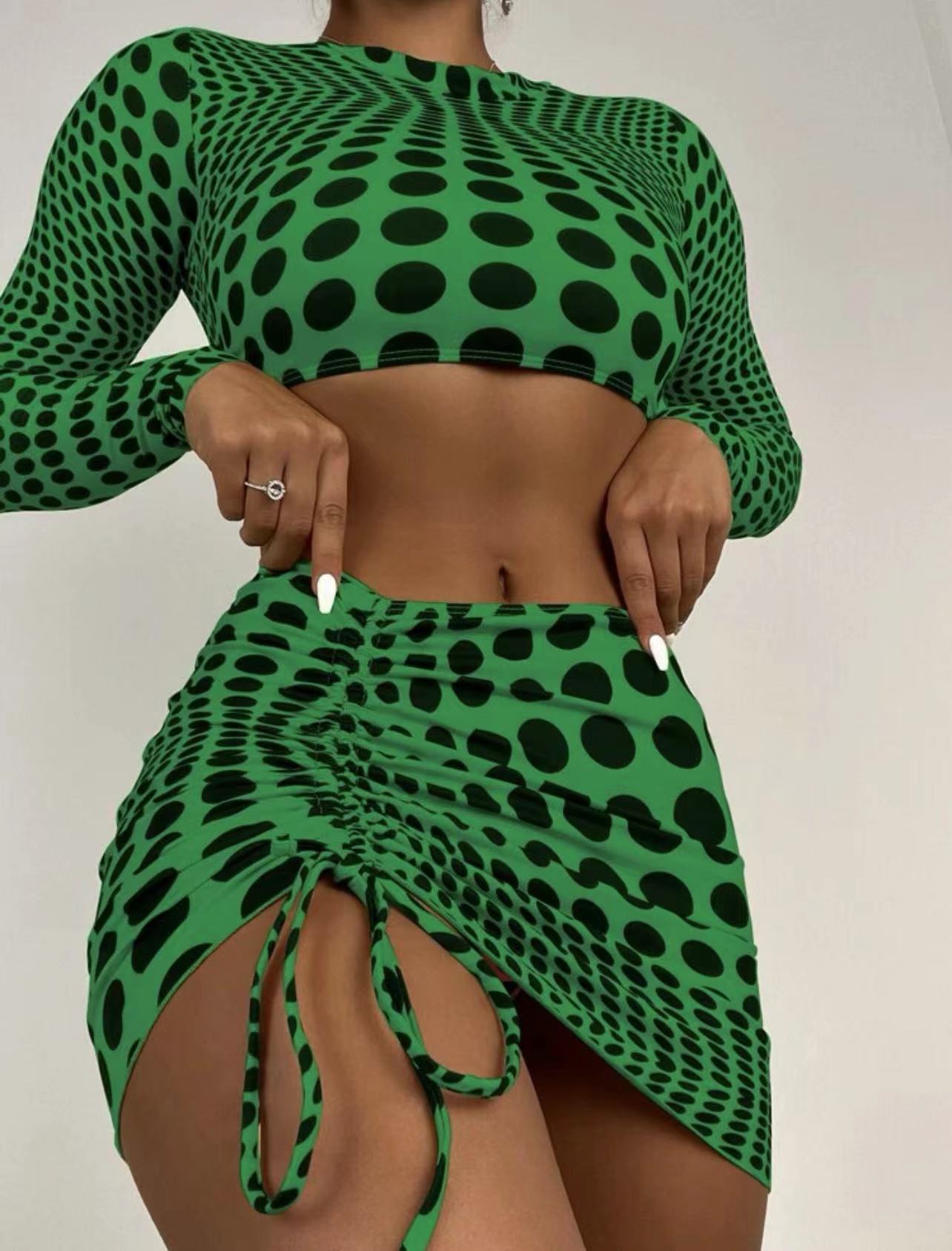 Ensemble Trois Pièces Maille Femmes
