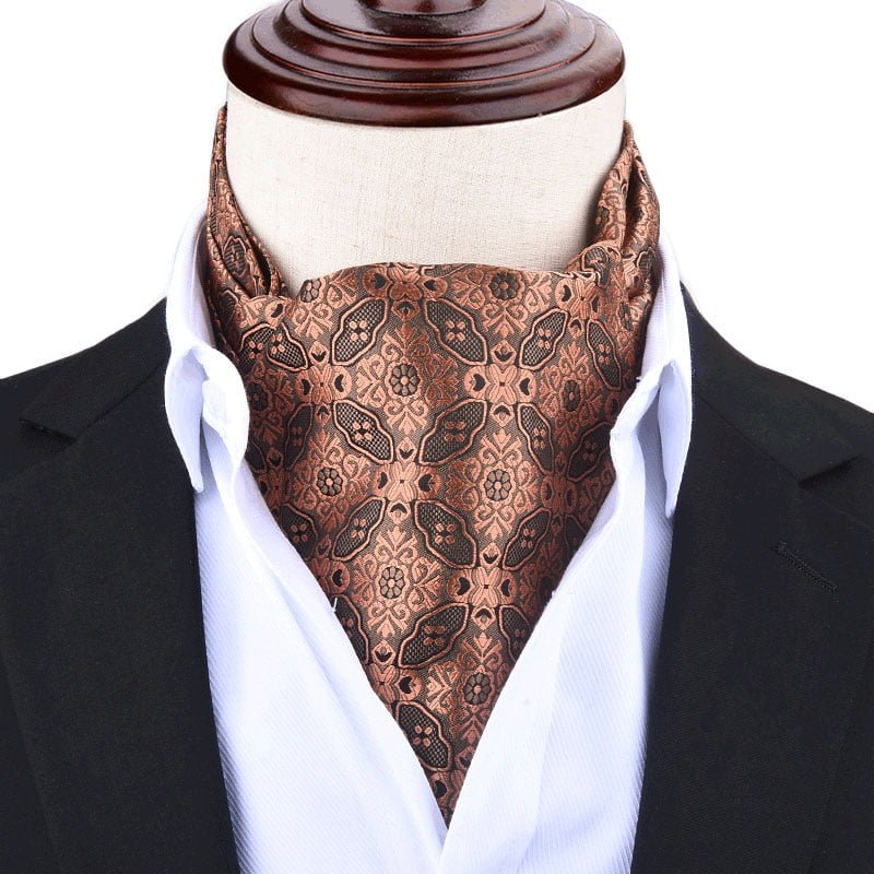 Ascot Scrunch Vintage Hommes Élégants