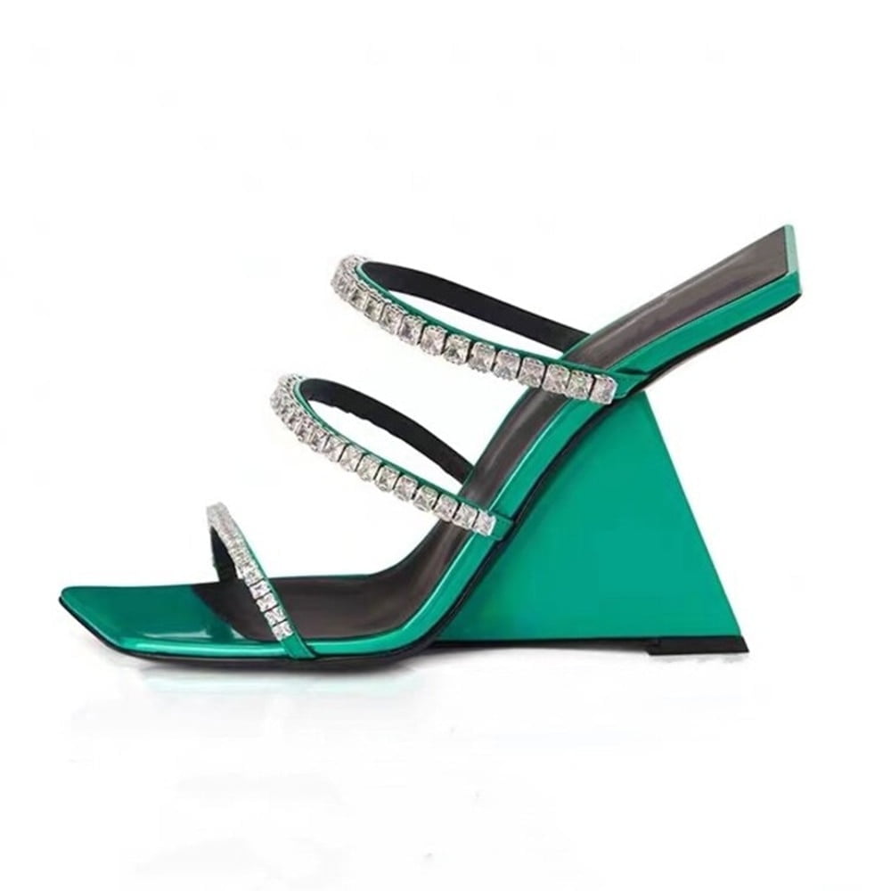 Sandales Strass Talons Hauts Femme