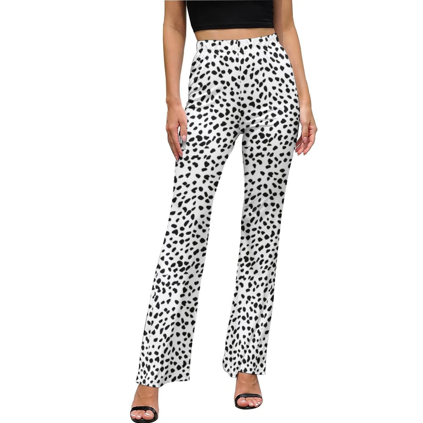 Pantalon D'Été Décontracté Imprimé Évasé