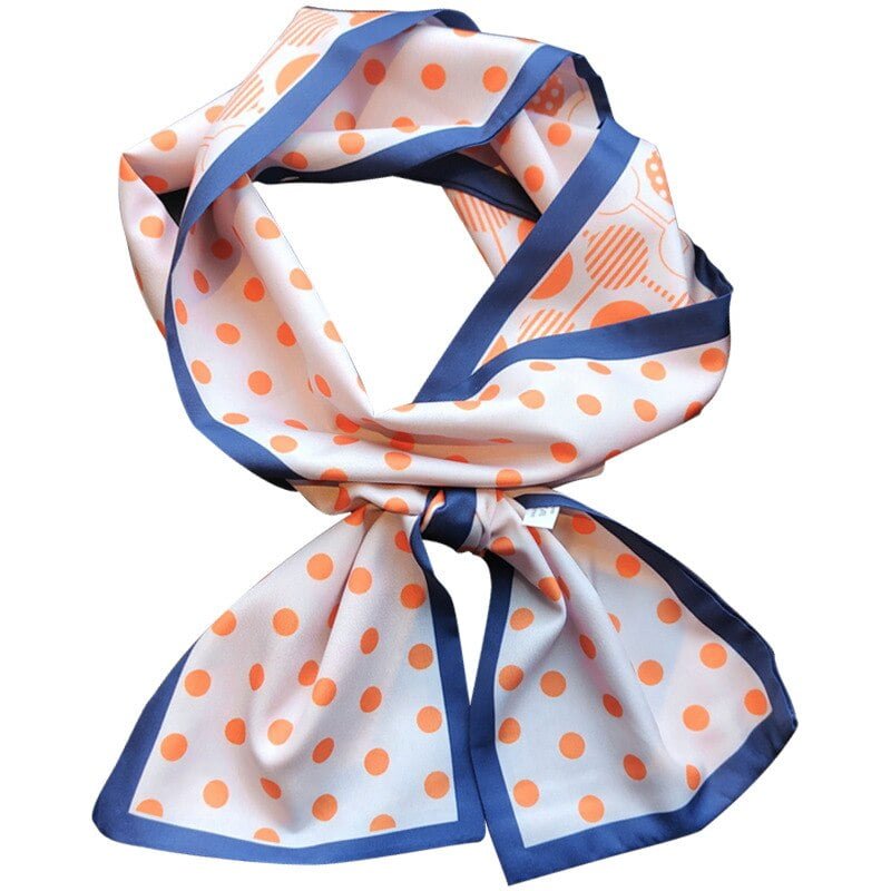 Longue Écharpe Femme Motifs Pois Professionnelle