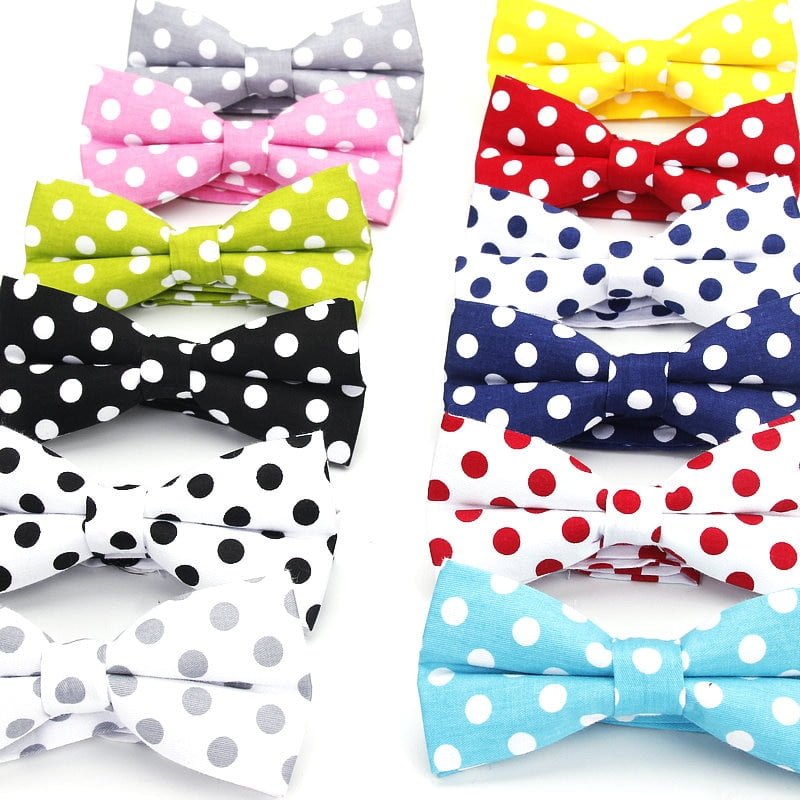 Noeud Papillon Classique Homme Pois