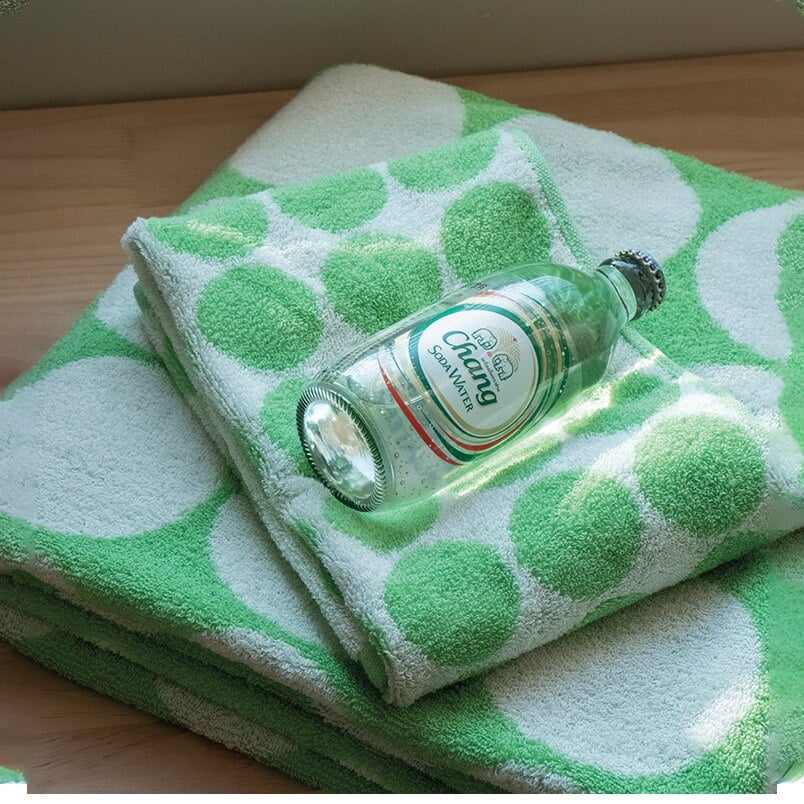 Serviettes à rayures à pois en coton peigné, serviette de visage douce pour la peau, serviette de bain absorbante, étiquettes de bureau, serviette de ménage 2