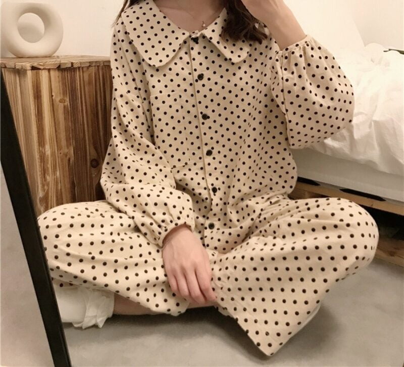 Ensemble Pyjama Femme Confort Vintage