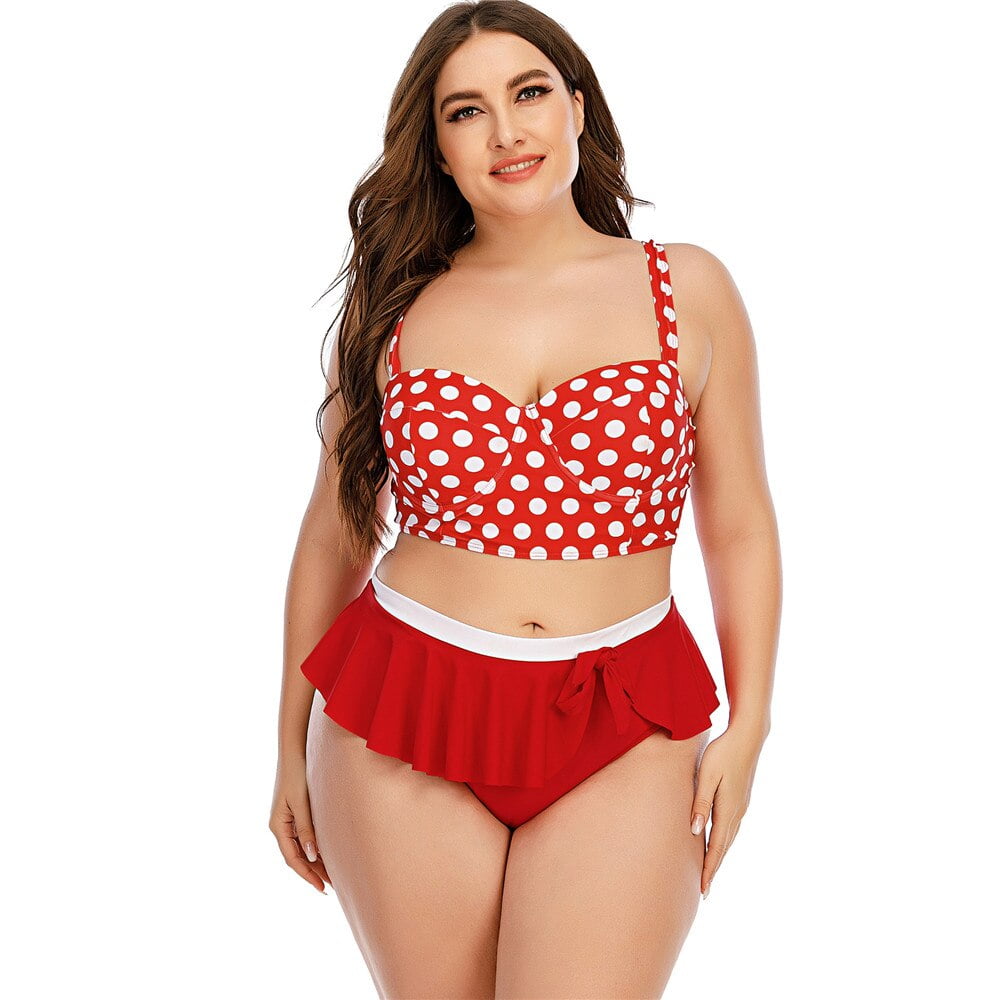Maillot Bain Bleu Rouge Femmes